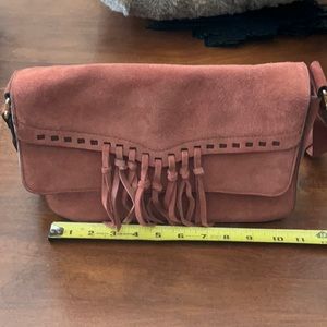 Rebecca Minkoff  all leather and suede purse